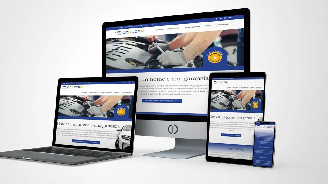 Sito Web Corecar