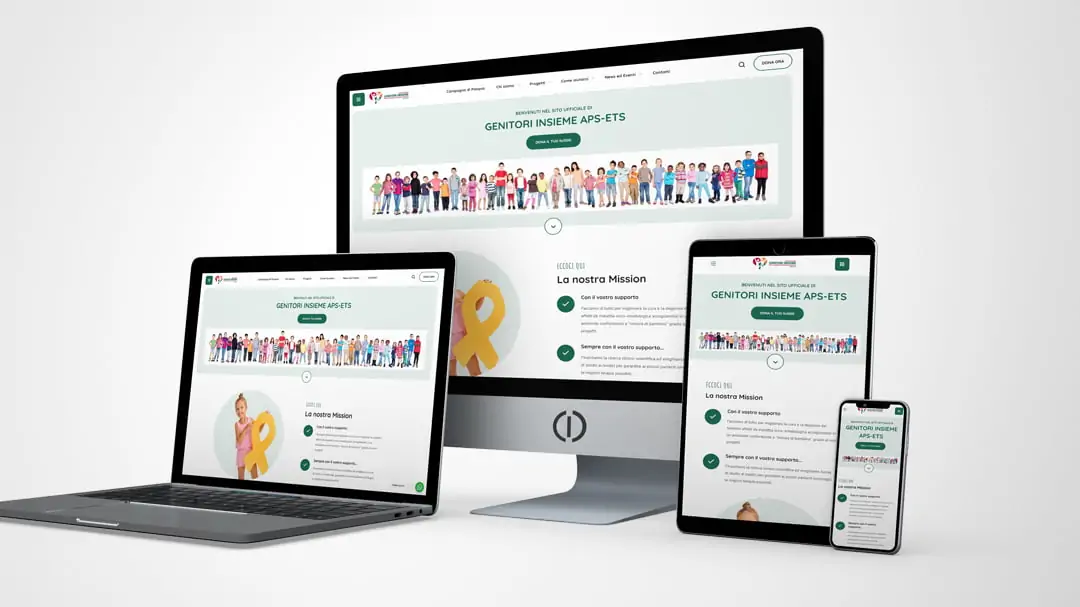 Sito Web Genitori Insieme APS ETS