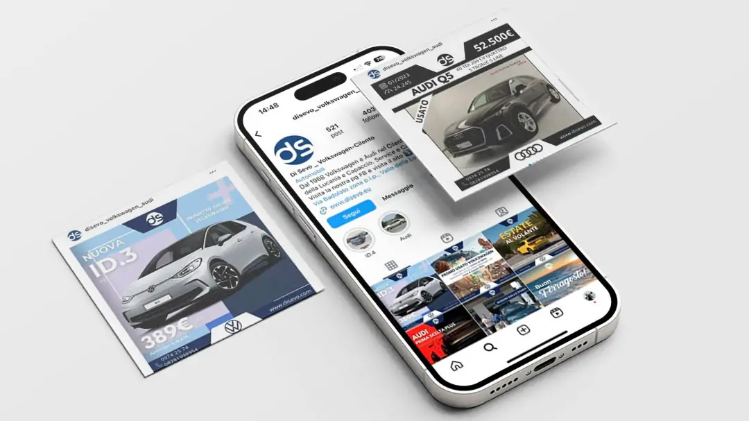 Social Media Manager per Di Sevo Automotive