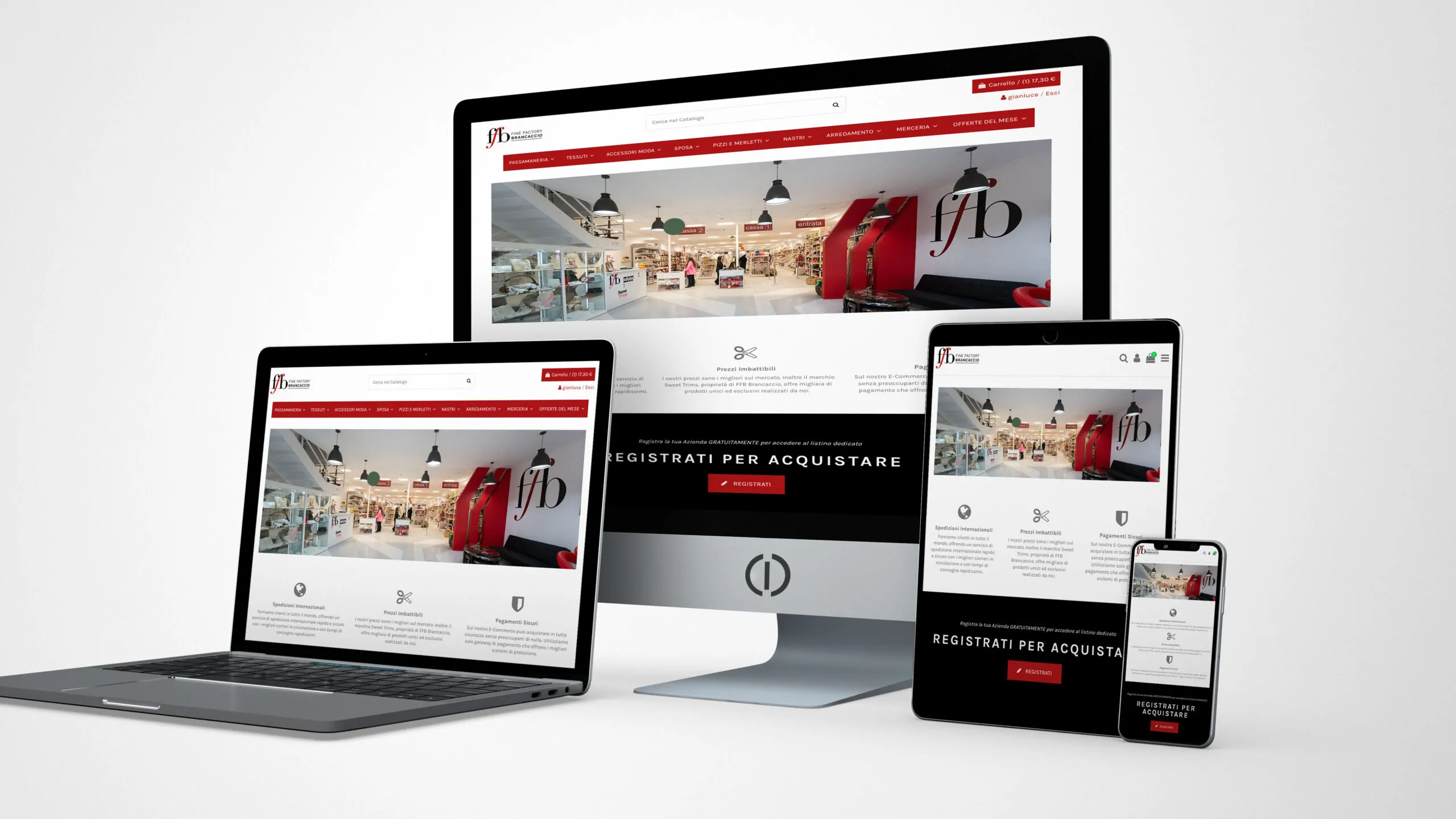 E-Commerce Fine Factory Brancaccio